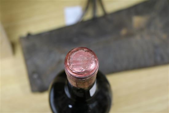 One bottle of Chateau Haut Brion 1934